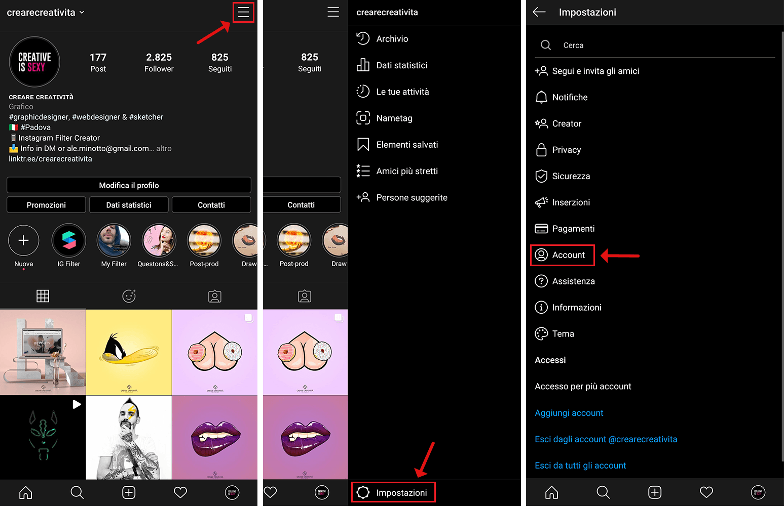Richiesta Verifica Spunta Blu Instagram Step 01 - Creare Creativita