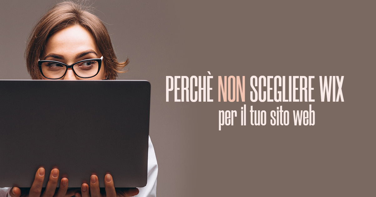 Perchè NON scegliere Wix per il tuo sito web - Creare Creatività