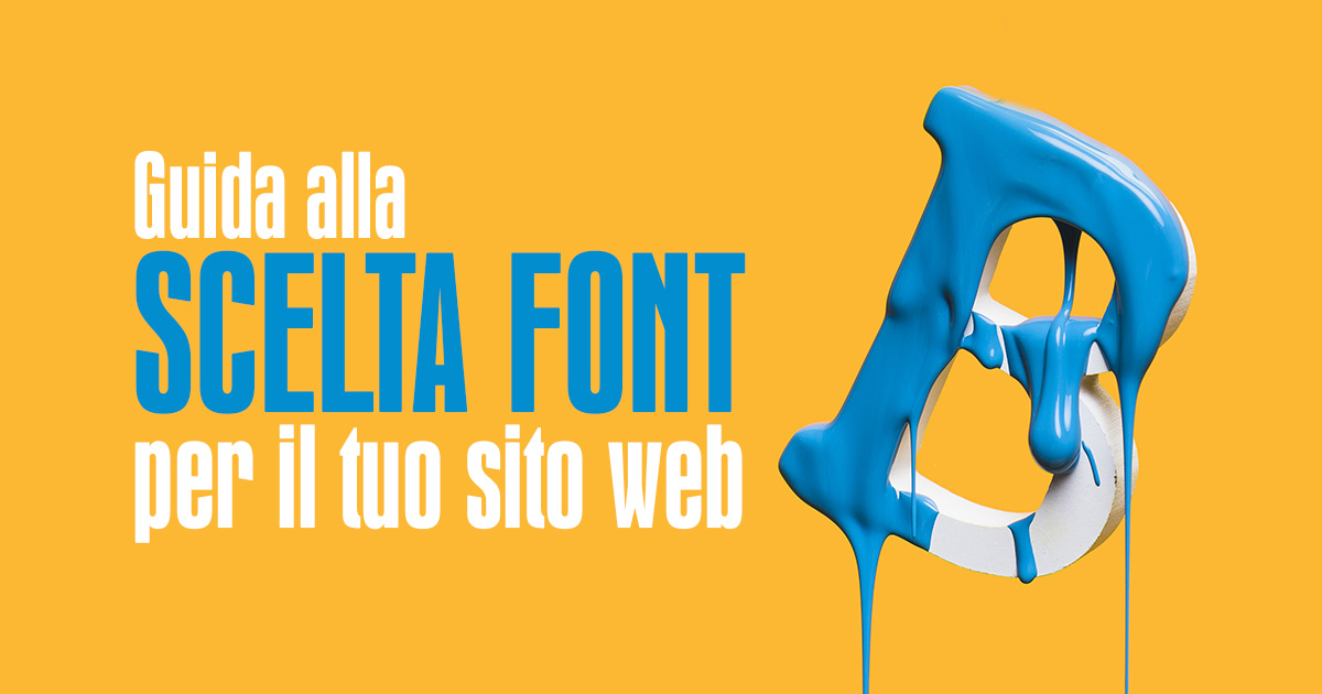 Guida alla scelta Font per il tuo sito web - Creare Creatività