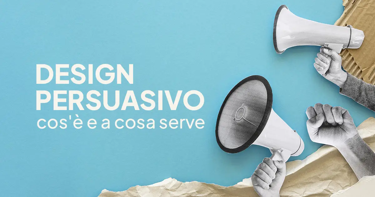 immagine a fondo azzurro con megafoni al tratto